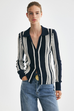 Кардиган с воротником в резинку - H&M