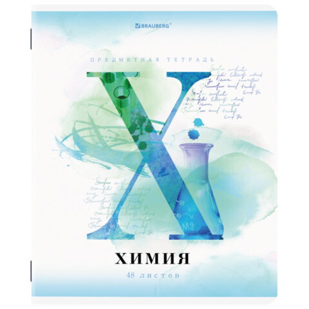 Тетради предметные, КОМПЛЕКТ 12 ПРЕДМЕТОВ, "CALM", 48 л., матовая ламинация, лак, BRAUBERG, 404844