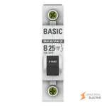 Автоматический выключатель 1P 25А (B) 4,5кА ВА 47-29 Basic