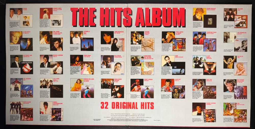 Сборник The Hits Album 2LP (Англия 1984г.)