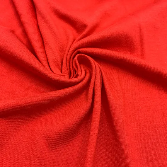 Хлопок кулирка красный 15*15 см