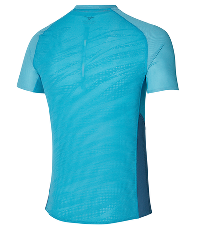 Мужская теннисная футболка Mizuno Aero Tee - maui blue
