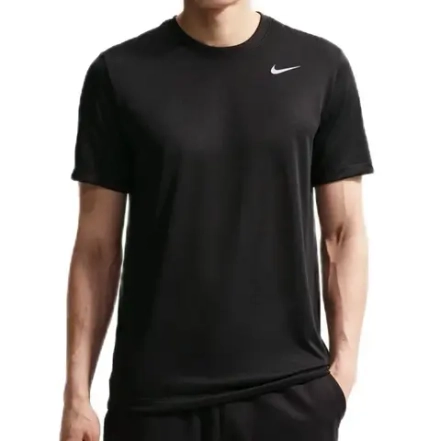 Теннисная футболка Nike Dri-Fit Legend - black/matte silver