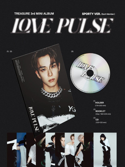 Альбом TREASURE - LOVE PULSE 3rd Mini Album SPORTY 10 Version SET