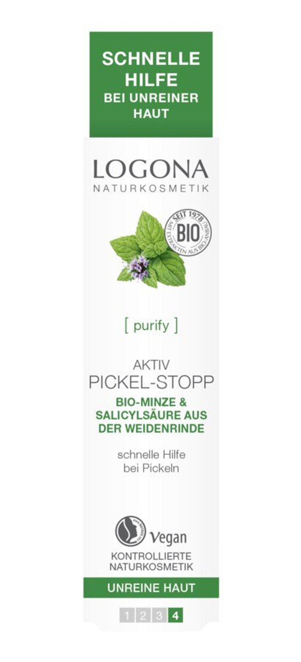 Active Pimple Stop Logona, 6 мл