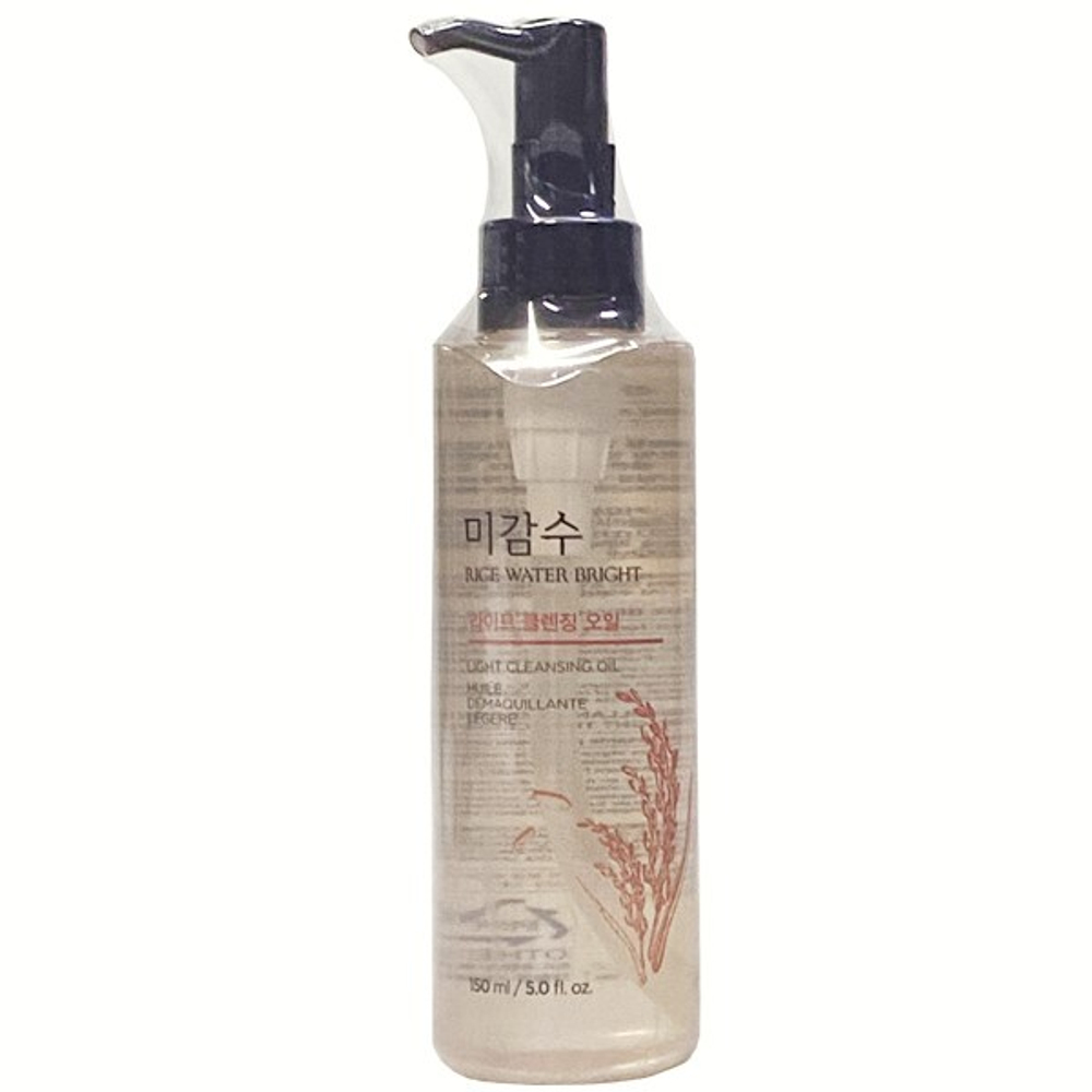 Гидрофильное масло для снятия макияжа с экстрактом риса The Face Shop Rice Water Bright Light Cleansing Oil, 150мл