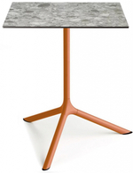 Стол ламинированный обеденный складной Scab Design Tripe Maxi Folding, терракотовый, зернистый