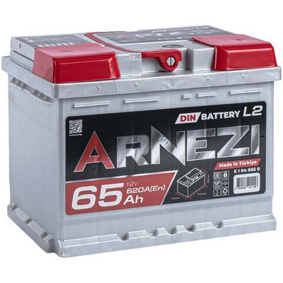 Аккумулятор ARNEZI DIN SMF 65 А/ч обратный R+ 242x175x190 L2 EN 620 А