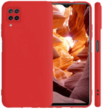 Мягкий Soft Touch чехол из силикона для SAMSUNG GALAXY A12 / M12 с бархатной подкладкой