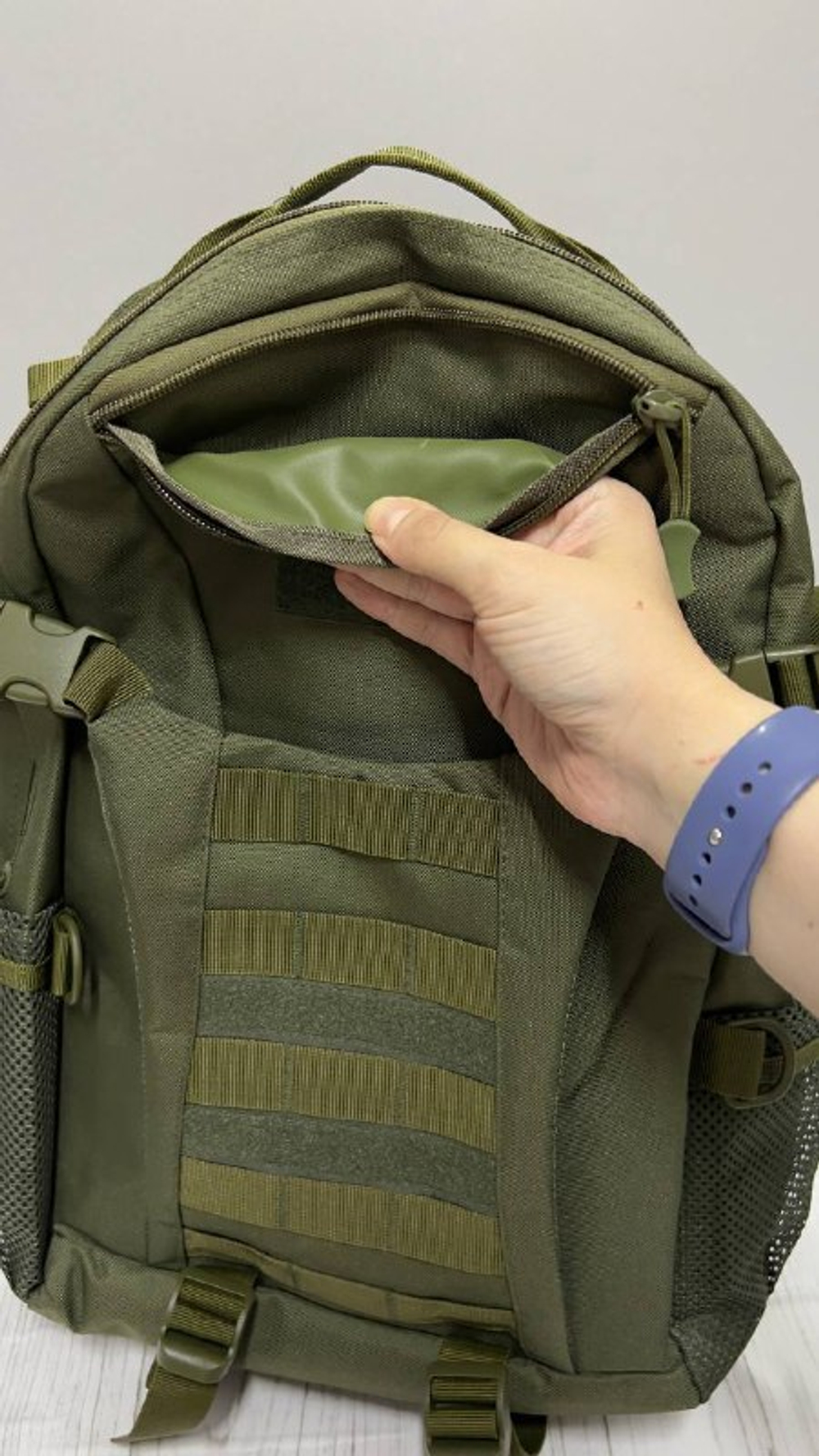 Универсальный тактический рюкзак 30-35л / олива