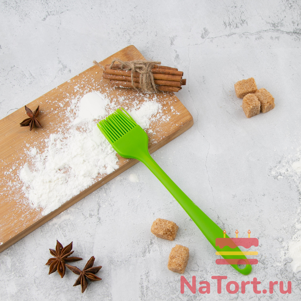 Кисточка силиконовая кулинарная 21 см