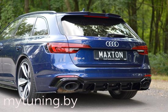Сплиттер спойлера задней двери V.1 для AUDI RS4 B9 Avant (17-...)