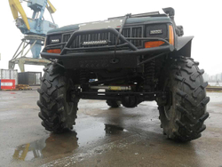 Jeep Cherokee мосты Nissan Patrol, колеса 42"
