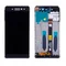 Дисплей для Sony C6 Xperia XA Ultra в сборе с тачскрином на рамке (Black)