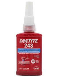 Loctite 243, фиксатор резьбы средней прочности
