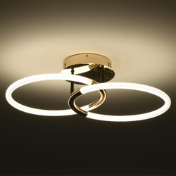6545/61CL LEDIO LN23 000 золотой, черный Люстра потолочнаяс ПДУ LED 33W 3000-6000K 220V LARA