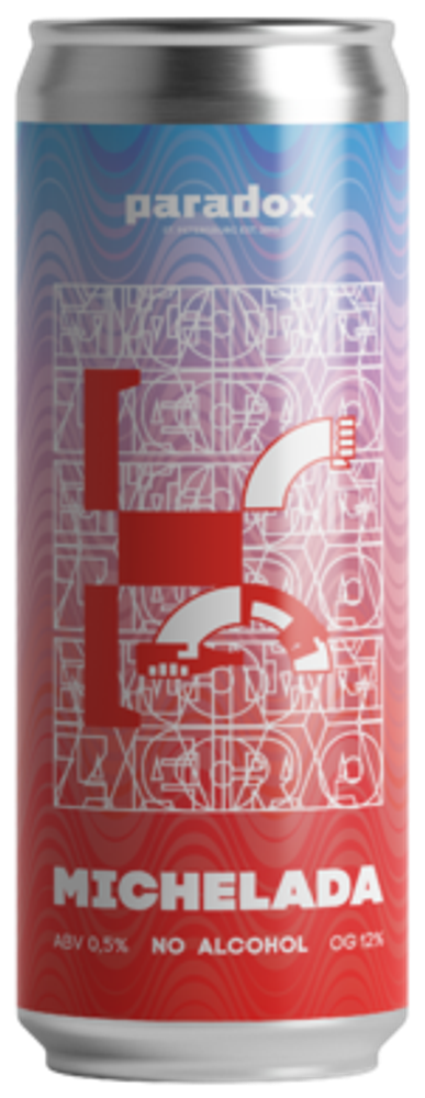 Пиво Парадокс Мичелада Безалкогольное / Paradox Michelada Non Alcoholic 0.45 - банка