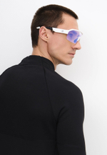 Спортивные очки с диоптриями GOG Thor C / Matt White-Black / Photochromic Blue Lens