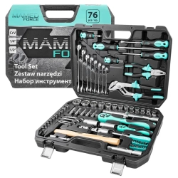 Набор инструментов PROFI 76пр. 1/4'',1/2''(6гр)(4-32мм) MAMEDFORCE MF-4772-5