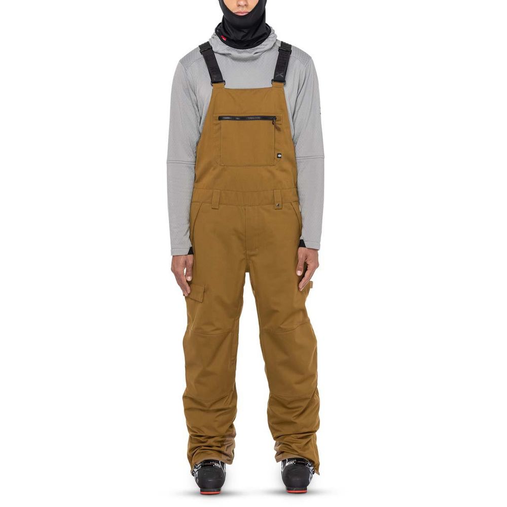 Полукомбинезон штаны 686 MNS HOT LAP INSULATED BIB (FW23) (BREEN)