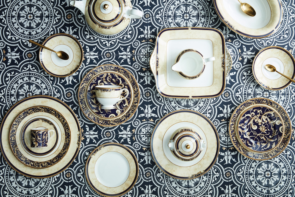 Wedgwood Чайная чашка "Рог изобилия" 150 мл с блюдцем 1053534