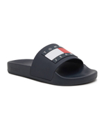 Шлепанцы TOMMY JEANS FLAG POOL SLD ESS Tommy Jeans - темно-синий(EN0EN02115)