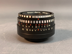 Domiplan 2.8/50 Meyer-Optik Gorlitz диафрагма неисправна