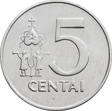 5 центов 1991 Литва