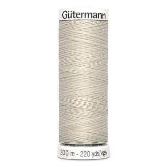 Нить Sew-All 200 м, Gutermann, 299 св.серо-бежевый