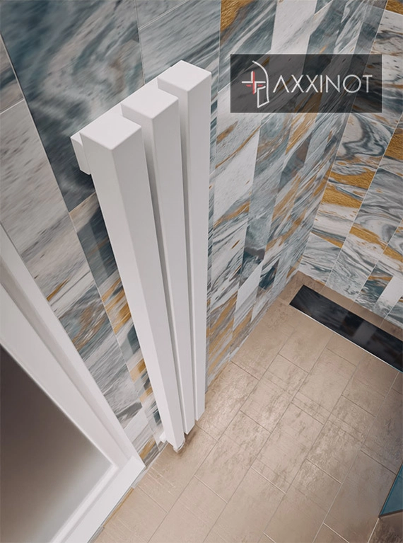 Axxinot Verde VE 1750 - вертикальный электрический трубчатый радиатор высотой 1750 мм