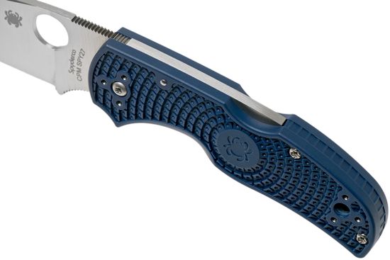 Нож складной Spyderco Native 5 Cobalt Blue FRN CPM-SPY27 41PCBL5 c клинком из стали CPM-SPY27, рукоять FRN