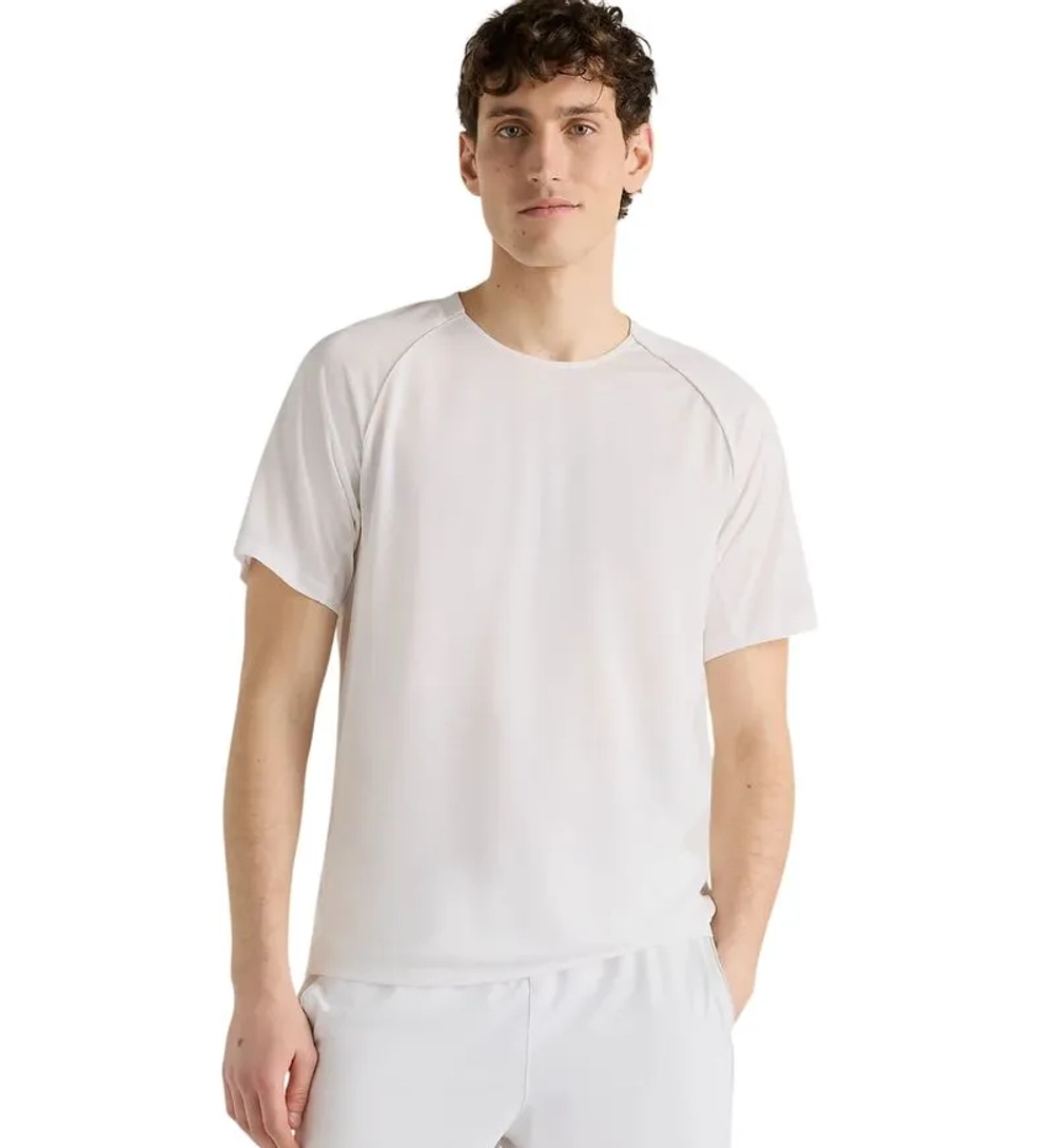 Мужская теннисная футболка New Balance Tournament - white