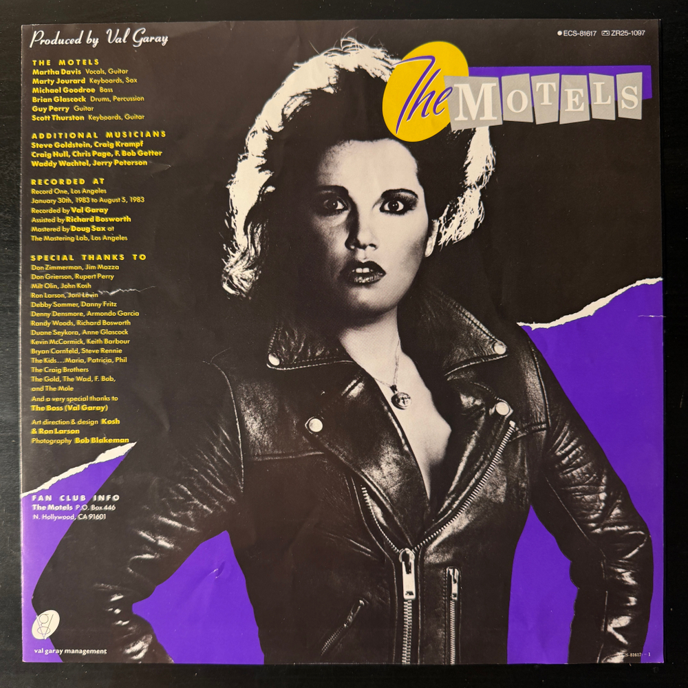 The Motels – Little Robbers (Япония 1983г.)