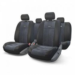 Авточехлы AUTOPROFI TT AIRBAG черный/светло бежевый универсальные