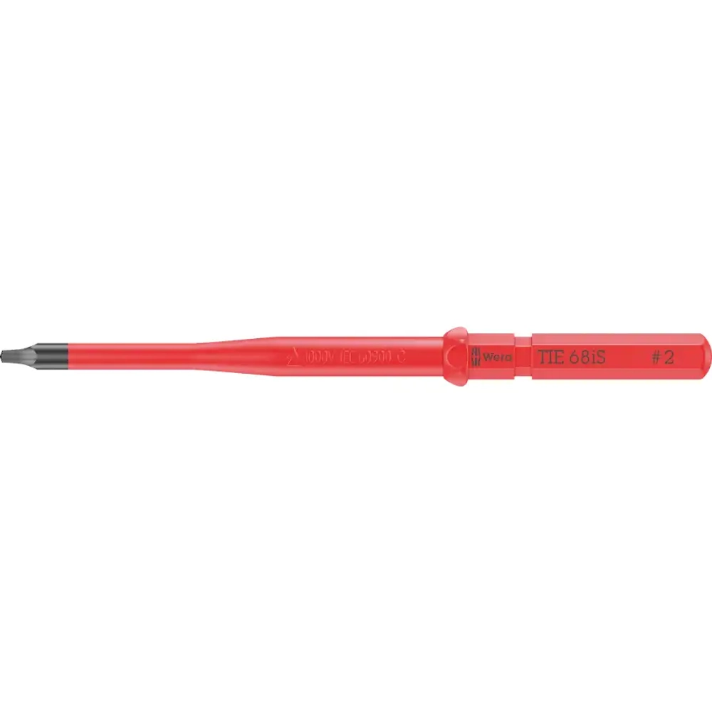 Сменная отвёртка Kraftform Kompakt VDE VDE 68 iS SQ2x157 мм TIE WERA 05006546001