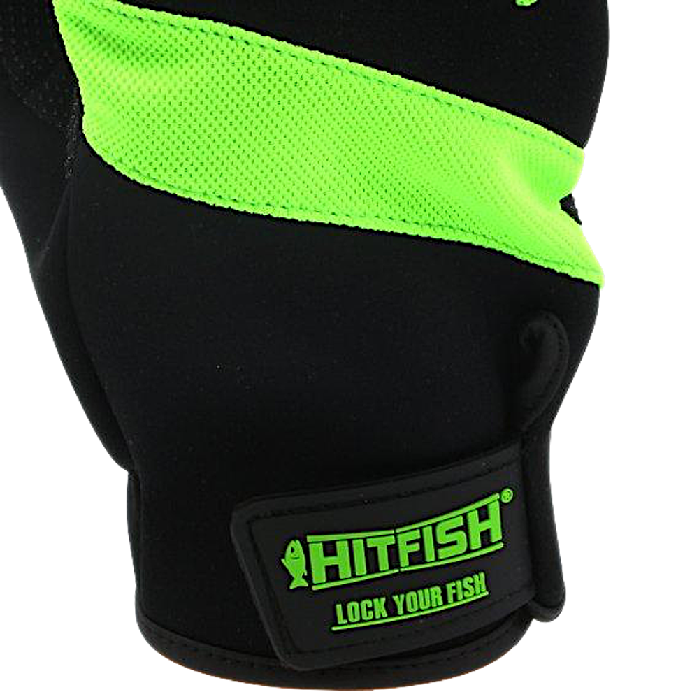 Перчатки Hitfish Glove HFFG-03-01 Зелёные -