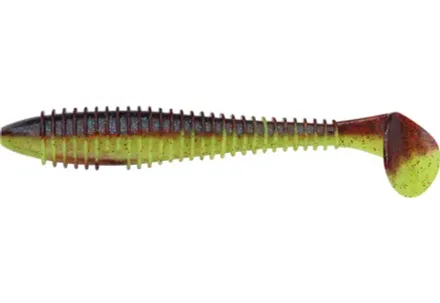 Приманка силиконовая Keitech Swing Impact FAT 5.8" EA#15 Grape Chart Red FLK