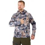 Толстовка мужская "Hunter", soft shell,откр.местность/open mountain, ХСН