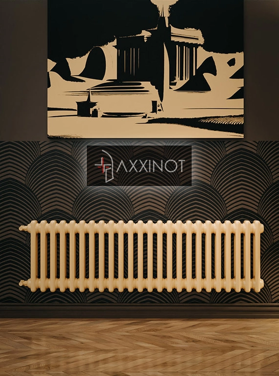 Axxinot Sentir 2040 - двухтрубный трубчатый радиатор высотой 400 мм, боковое подключение