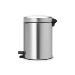 Brabantia Контейнер для мусора NewIcon 5л, матовая сталь 112102