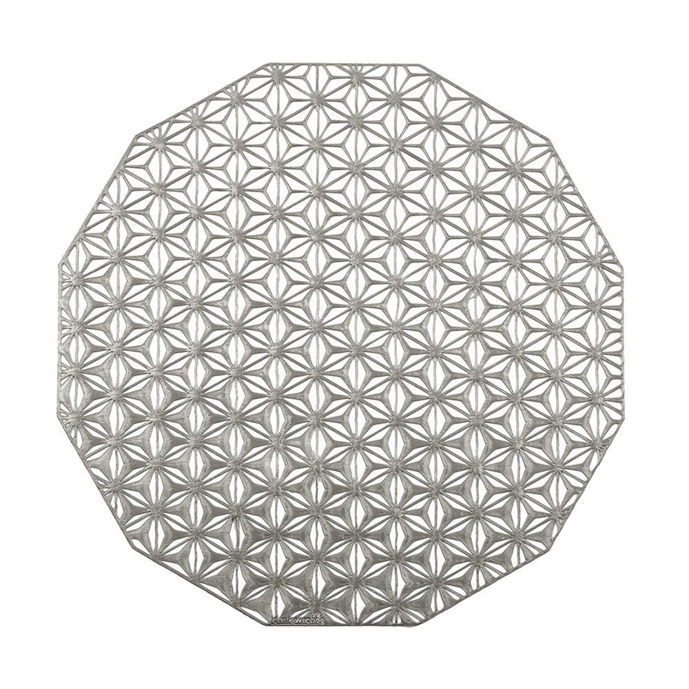 Салфетка подстановочная 36см Chilewiсh Kaleidoscope Gunmetal 100488-001