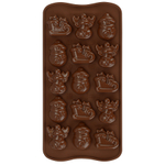 Форма для приготовления конфет choco winter силиконовая