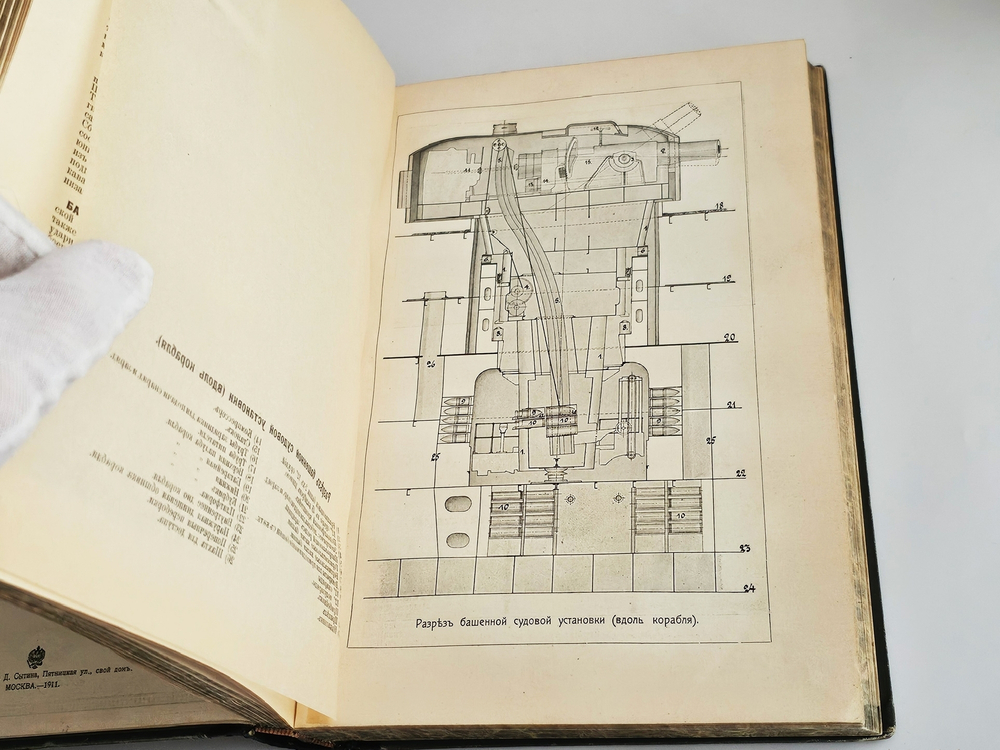 "Военная энциклопедия. Том IV от («Б (Blanc) порох» до «Бомба»)". 1911г. - раритет