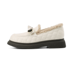 JOSINY Cotton Shoes Women"s Black/Ecru