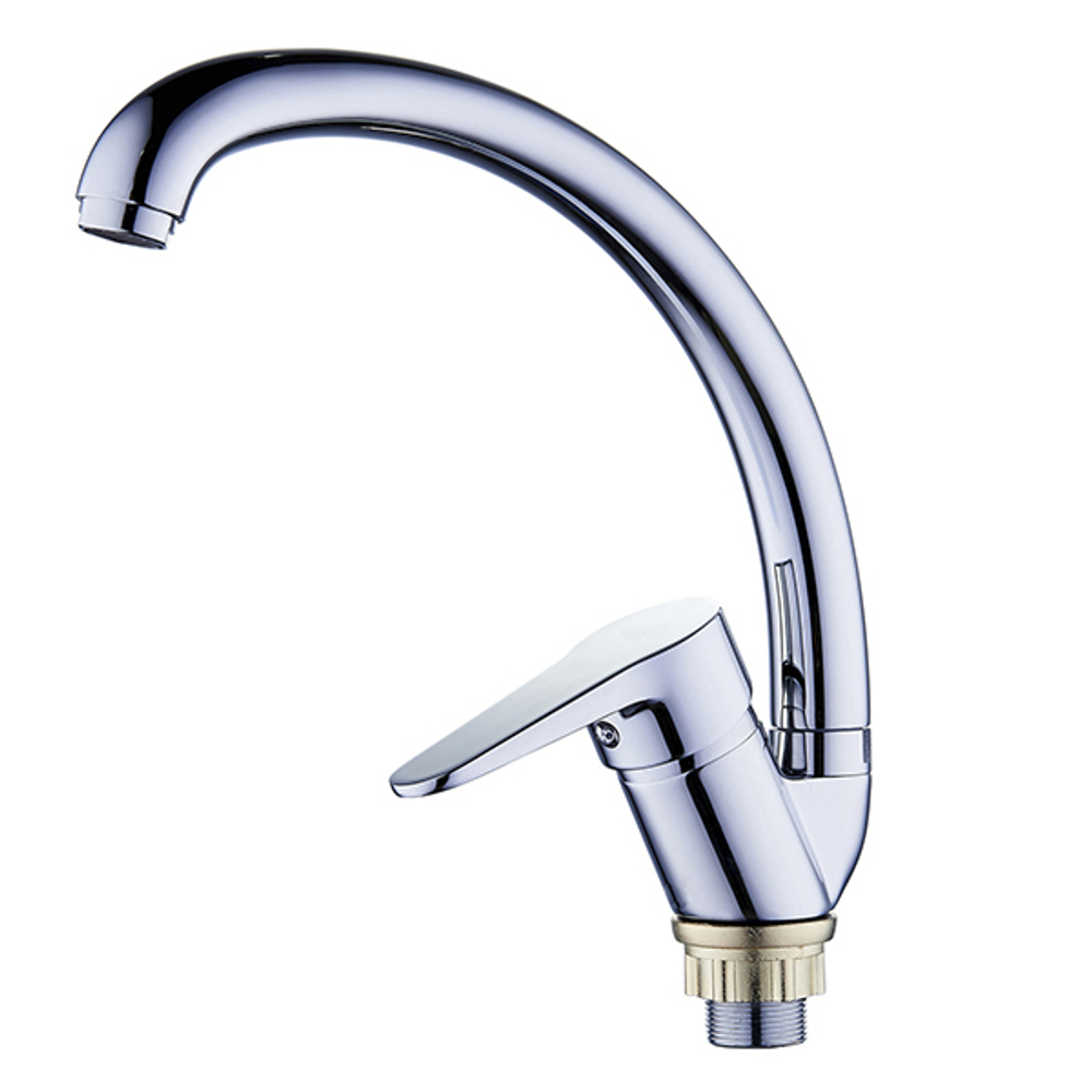 Смеситель для кухни 40к Glauf NUD4-A045 бок. ручка, п/гайку