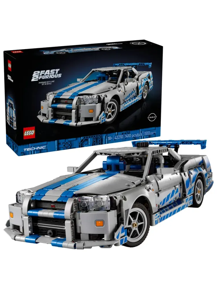 Конструктор Technic 42210 Форсаж 2: Nissan Skyline GT-R