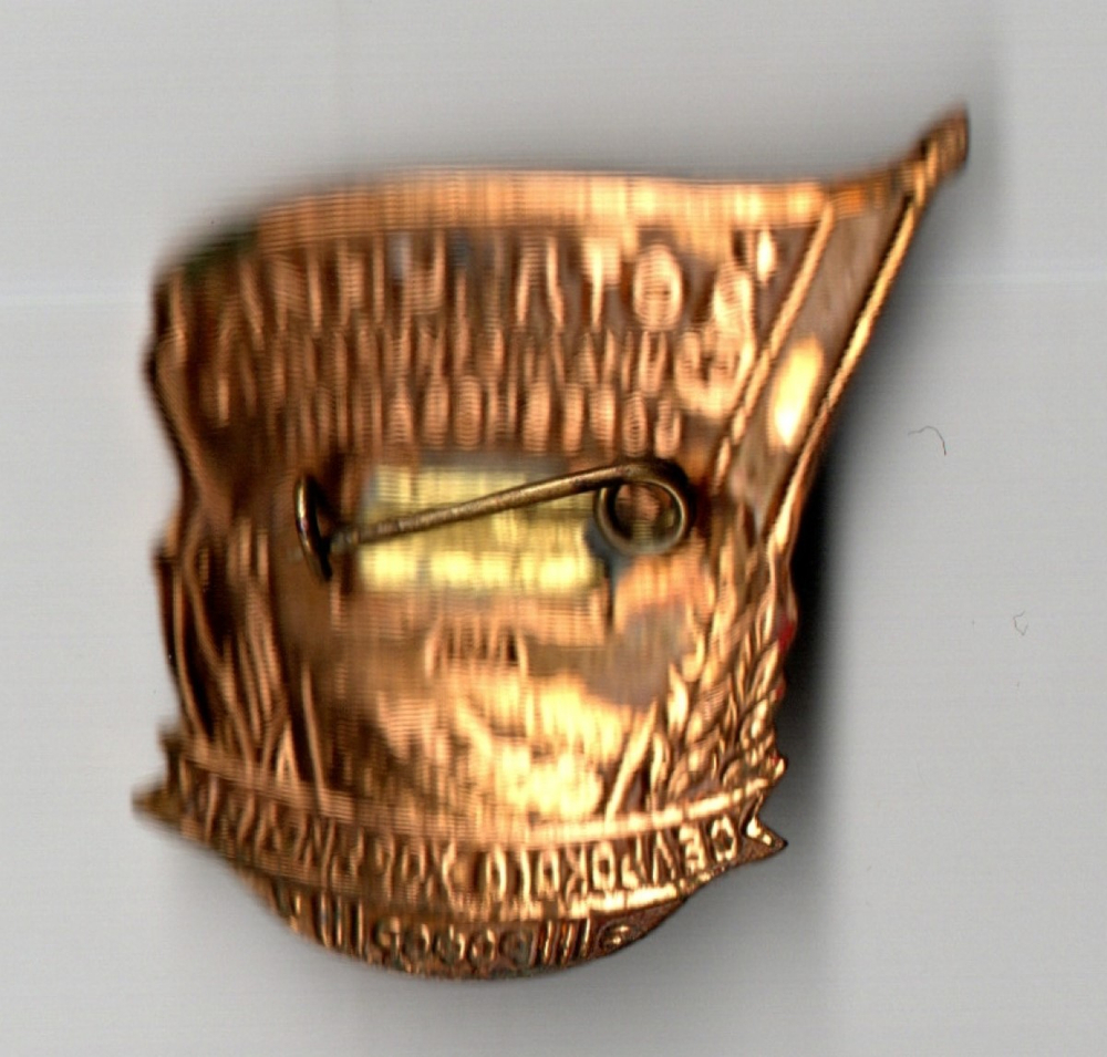 Знак Отличник социалистического соревнования сельского хозяйства РСФСР ЛМД тяжелый
