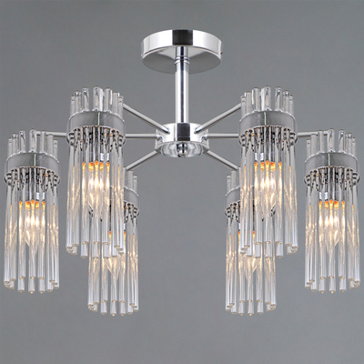 IL0761-6CSQ-25 CR GENOA светильник потолочный ILLUMICO, E14х6