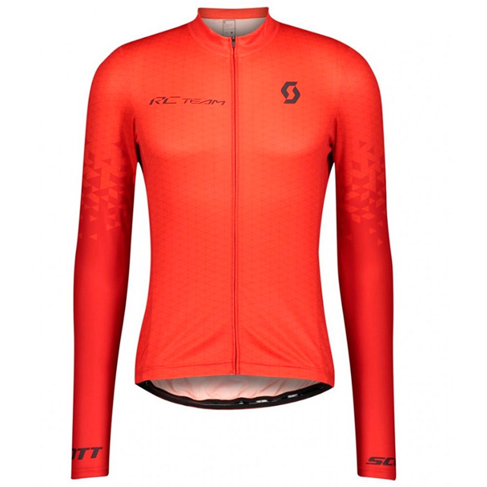 Джемпер RC Team 10 l/sl fiery red/dark grey (ES280321-6844::::M)