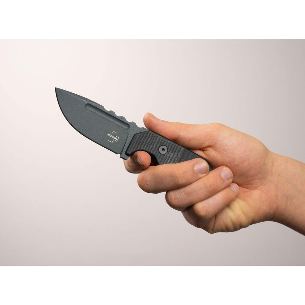 Нож Boker 02BO033 Little Dvalin Black
